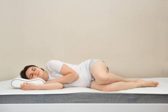 pillow correct sleeping posture